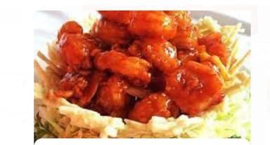 Camarones en Salsa Agridulce