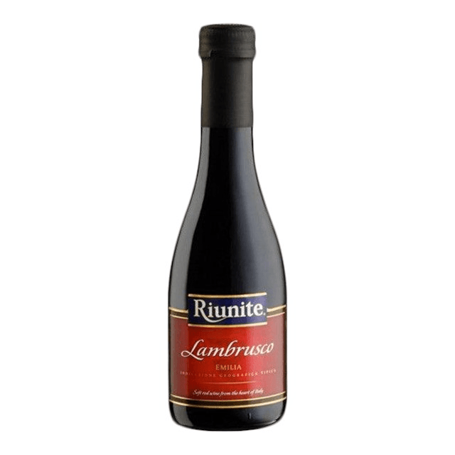VINO TINTO RIUNITE LAMBRUSCO 187 ML