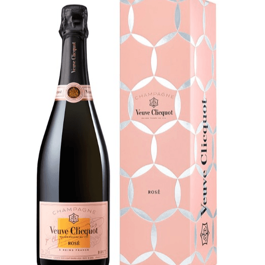 Champagne Rose Veuve Clicquot .750