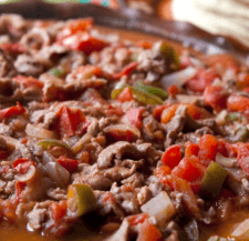 Bistec A La Mexicana