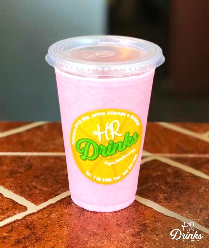 Smothie de Fresa con Plátano