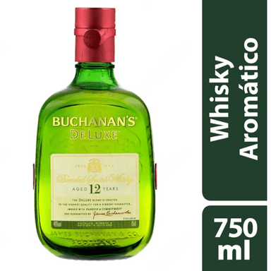 Buchanan's Deluxe 12 Años Whisky Blended Scotch 750 ml