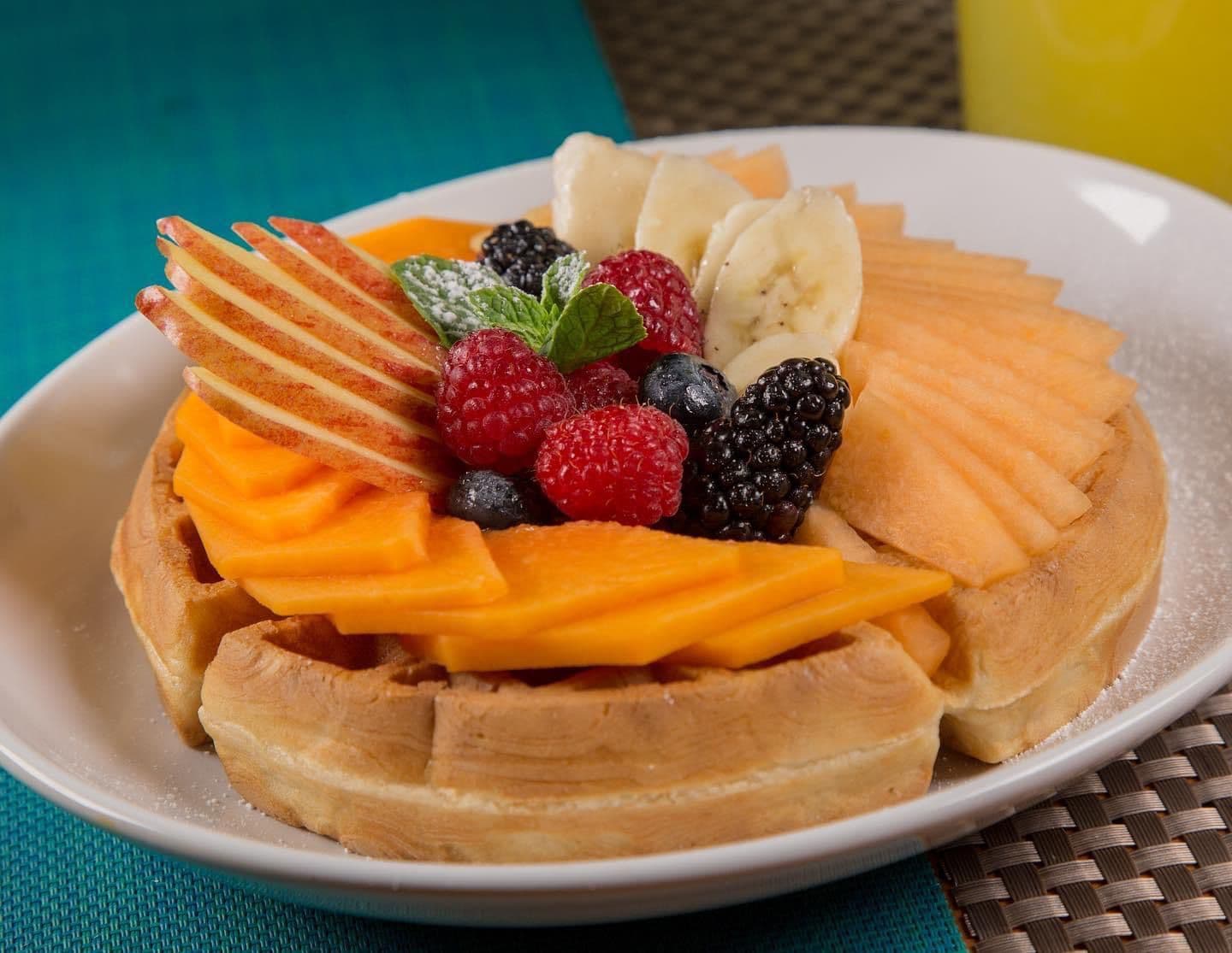 Waffle Frutal