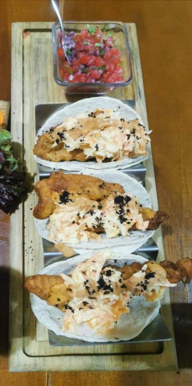 Orden de Tacos Pulpo Gratinado