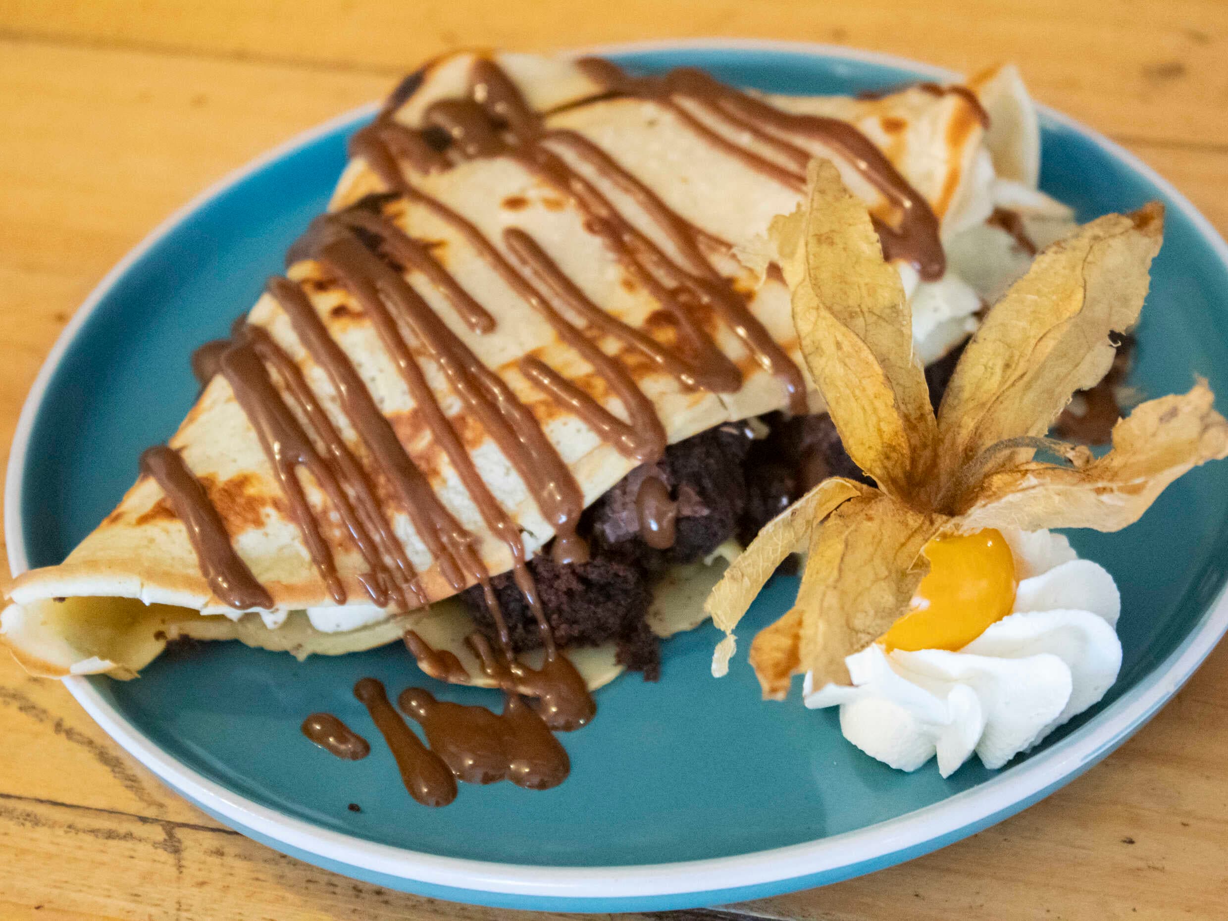 Crepe de Brownie