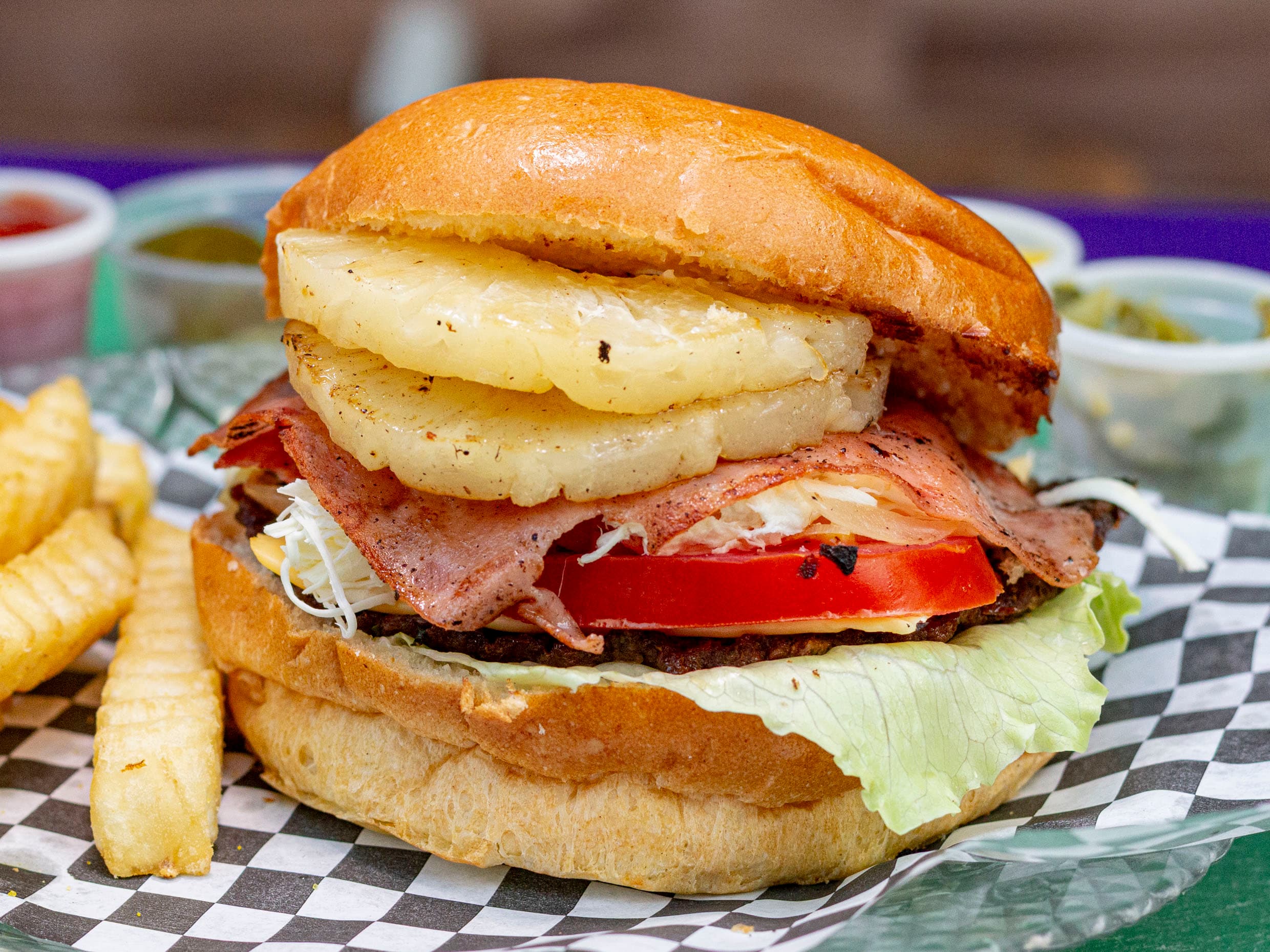 Hamburguesa "Aloha"