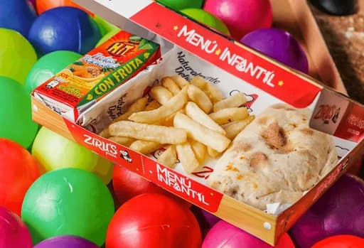 Combo Infantil Panzarotti+Papas+Jugo Hit