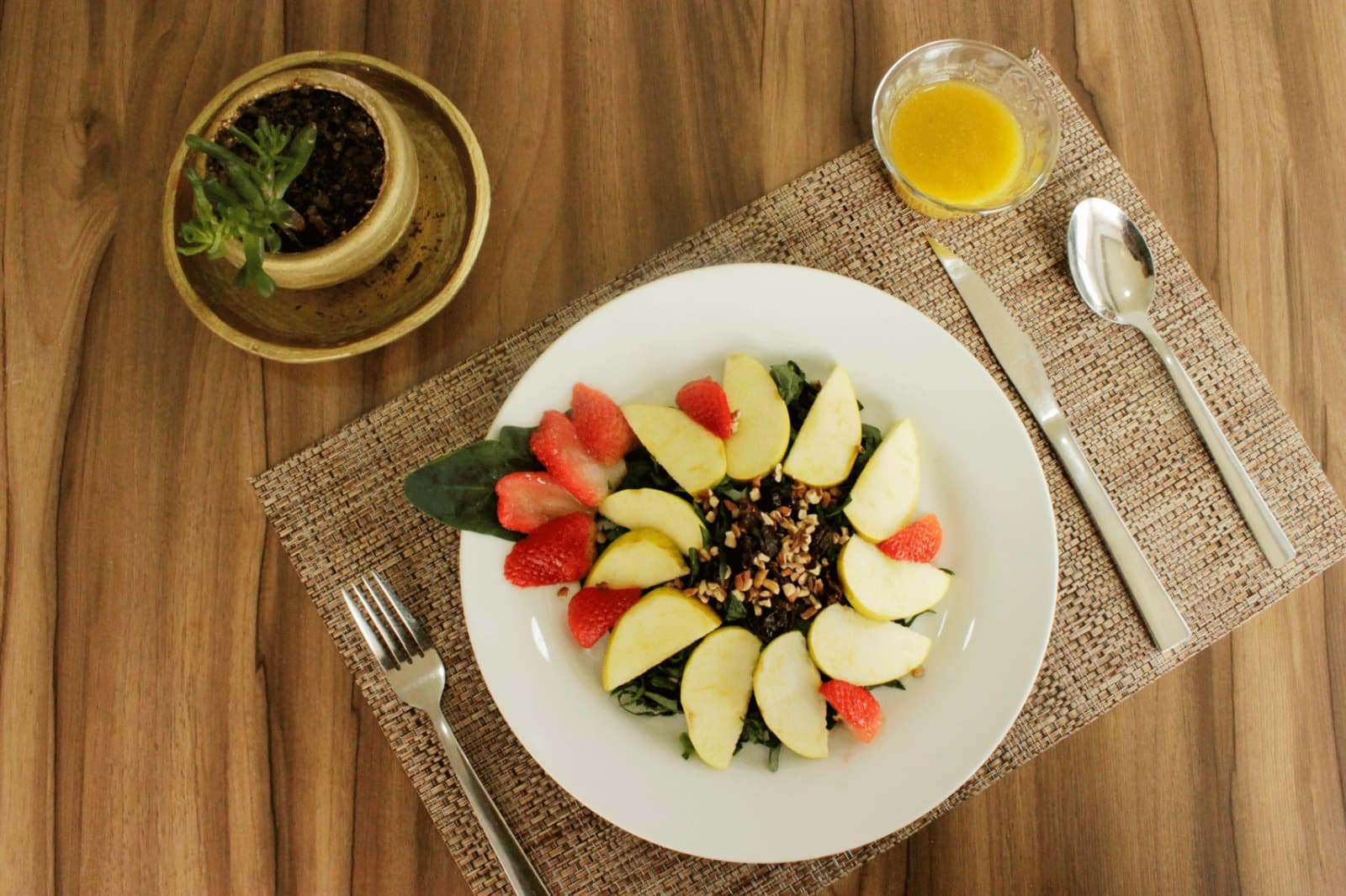 ENSALADA DE ESPINACAS