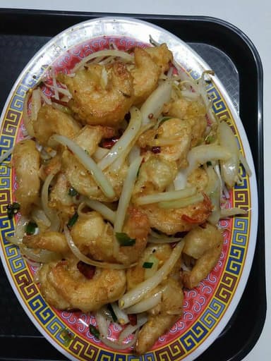 1/2 Camarón Enchilado
