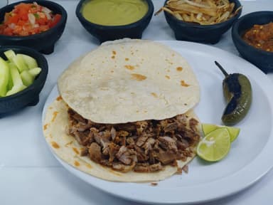Taco Asada de Harina
