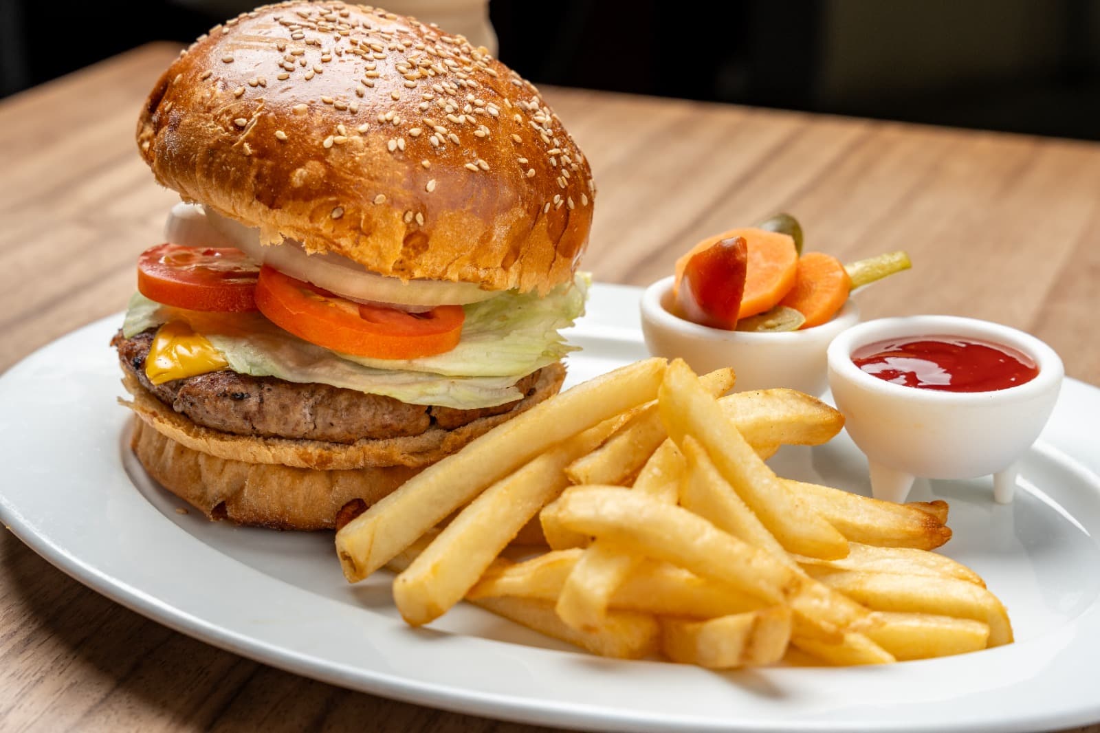 Hamburguesa Clásica
