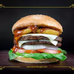 Hamburguesa BBQ Doble 1/2 LB