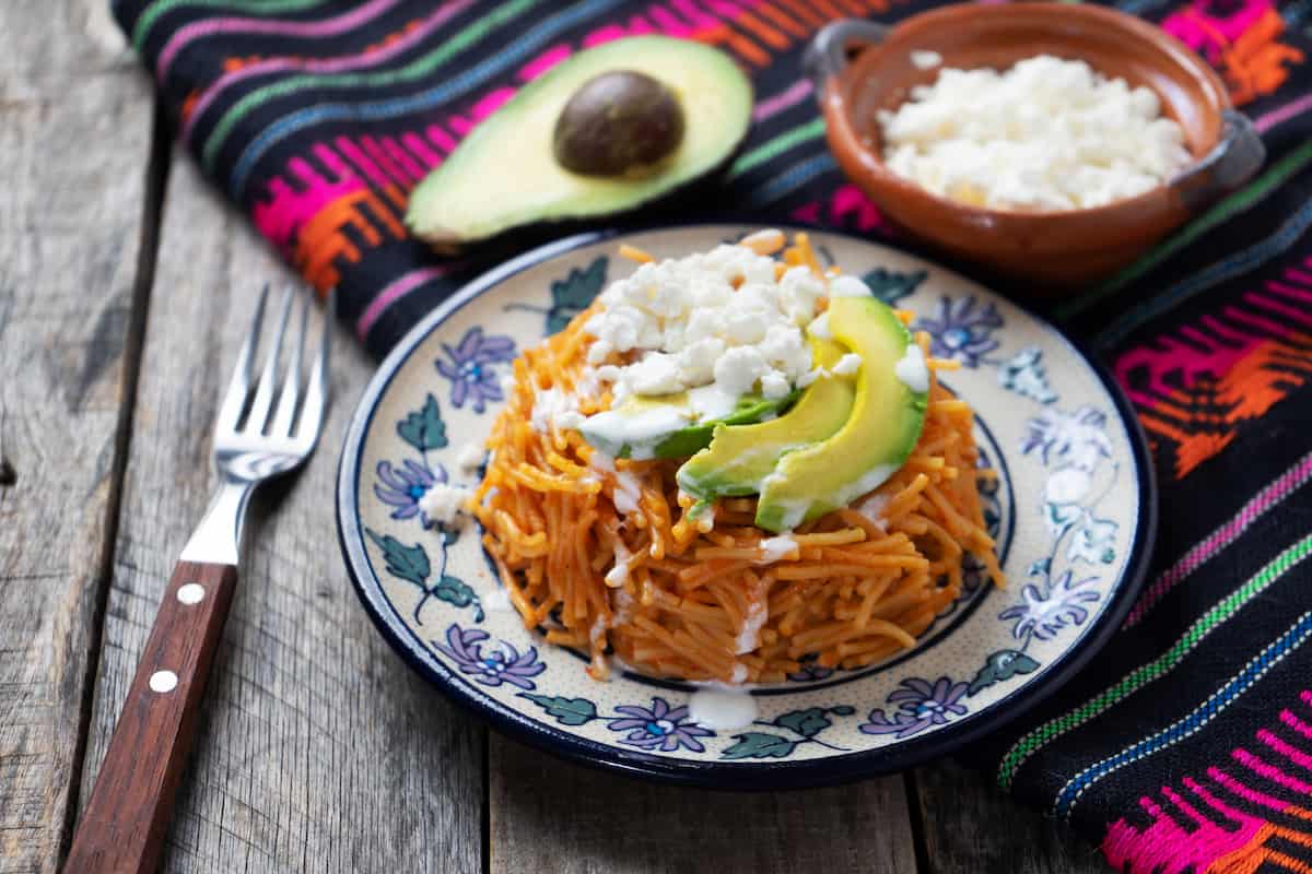 Fideo Seco Al Chipotle