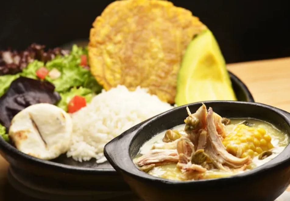 Ajiaco Santafereño Sopa Colombiana