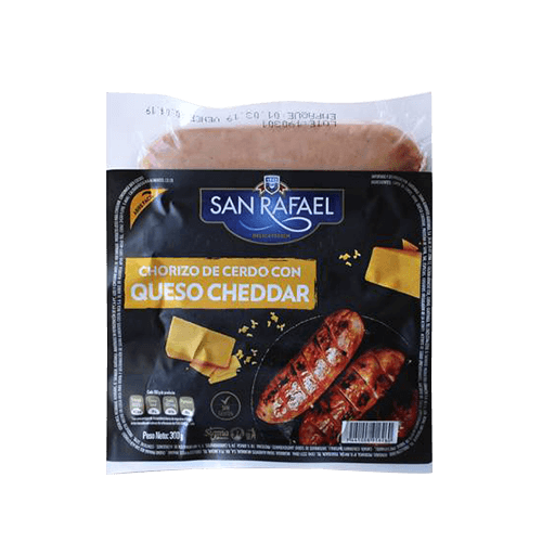 Chorizo con Queso Cheddar San Rafael 300 g