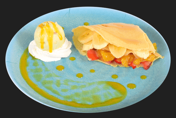 Crepe Frutal.
