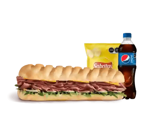 Combo Roast Beef & Cheddar Grande