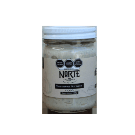 MAYONESA SERRANO N33 100g