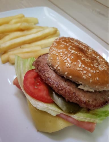Hamburguesa Clásica