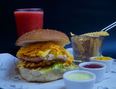 Hamburguesa Cheddar Mix
