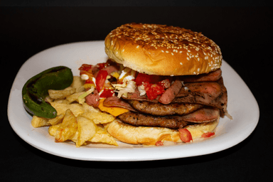 Hamburguesa Doble