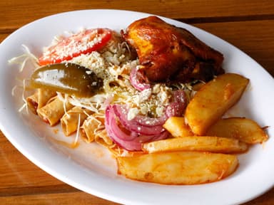 Orden de tacos con pz pollo