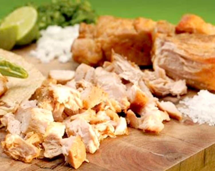 Orden Chicharrón Con Carnitas