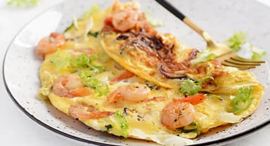 Omelette Camarón