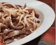 Orden de Bistec Encebollado