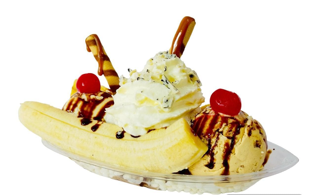 Banana Split 3 Sabores