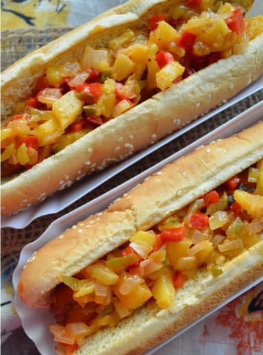 Hot-dog hawaiano🌭🍍