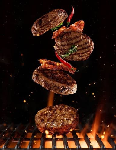Hamburguesa a la parrilla