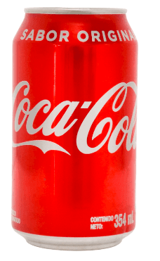 Coca Cola Regular en Lata 354 ml