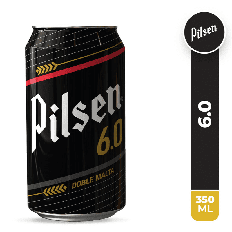 Cerveza Nacional Pilsen 6.0 Lata 350 ml
