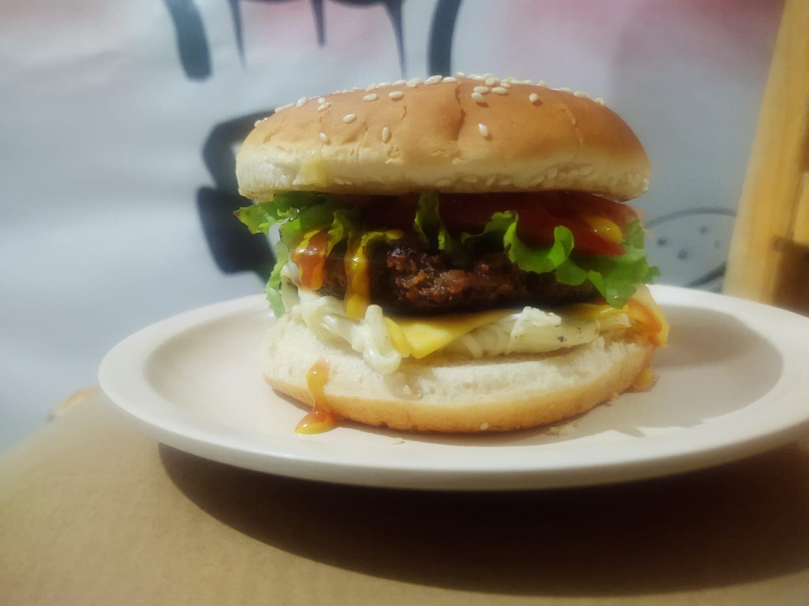 Hamburguesa Sencilla