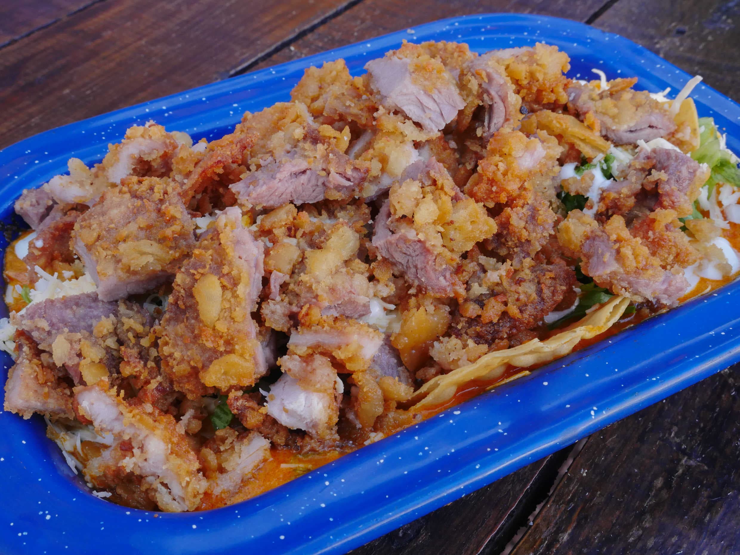 Chilaquiles con Milanesa
