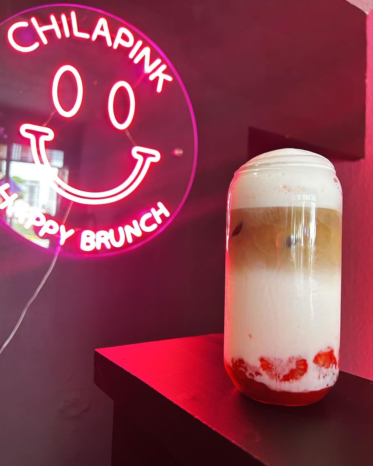 Strawberry Coffee Ice