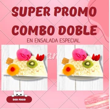 Super Promo Doble Ensalada Especial