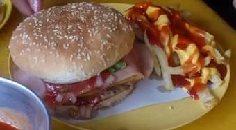 Hamburguesa con Papas