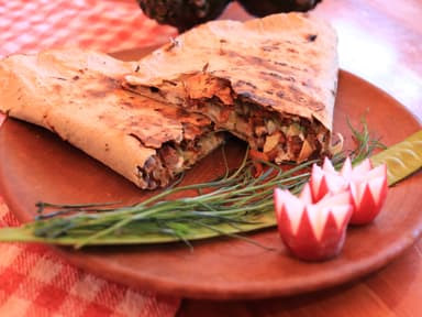Tlayuda de Chapulines