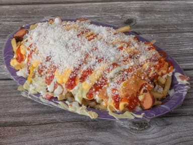 Salchipapas de Chiledogo Tamaño Chico
