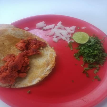 Taco de chorizo