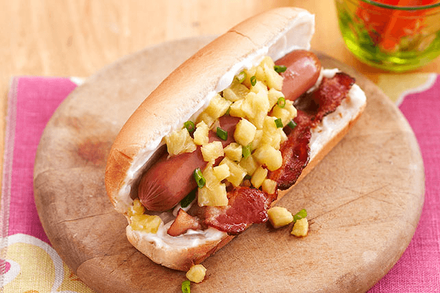 Hotdog Hawaiano