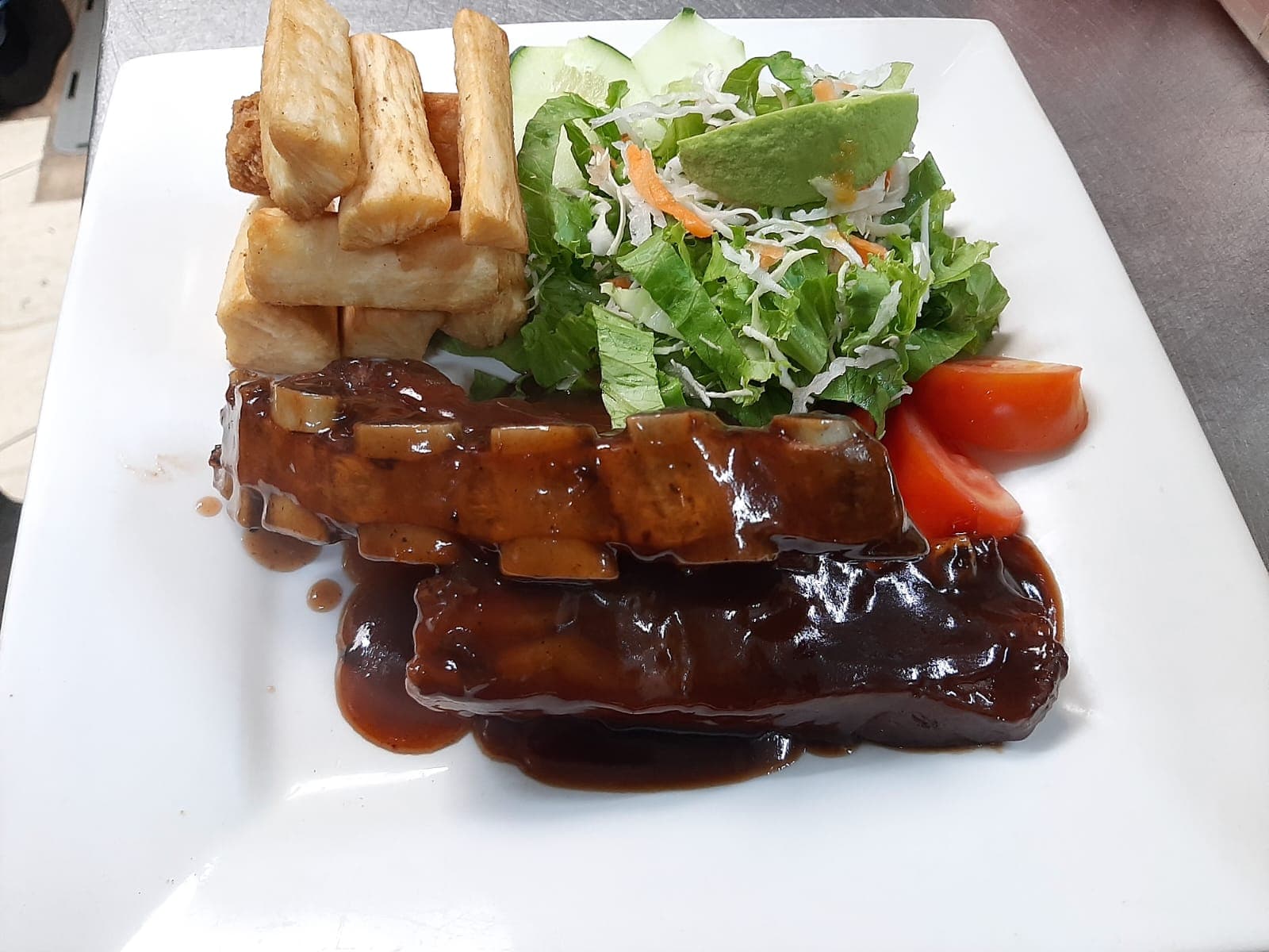 Costilla Plata Frita