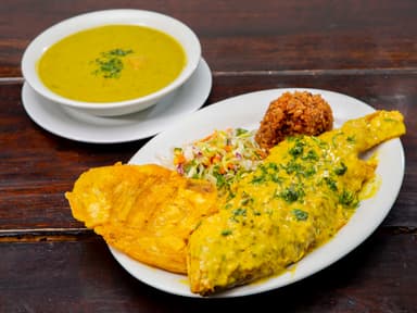 Sancocho de Pescado con Pargo Grande