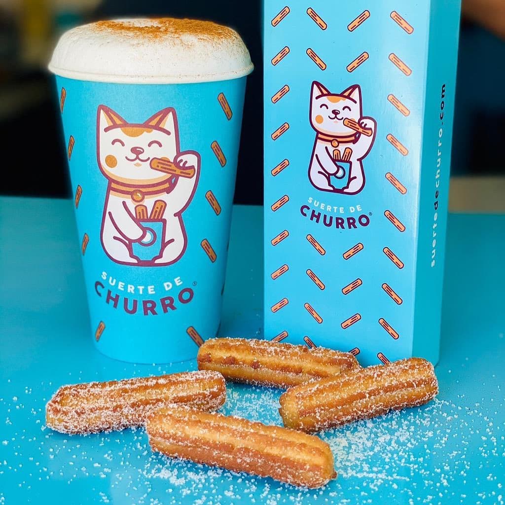 Caja 15 Churros + 2 Chocolates Calientes