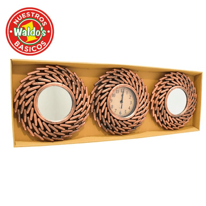 Reloj de Lujo Con Espejos
