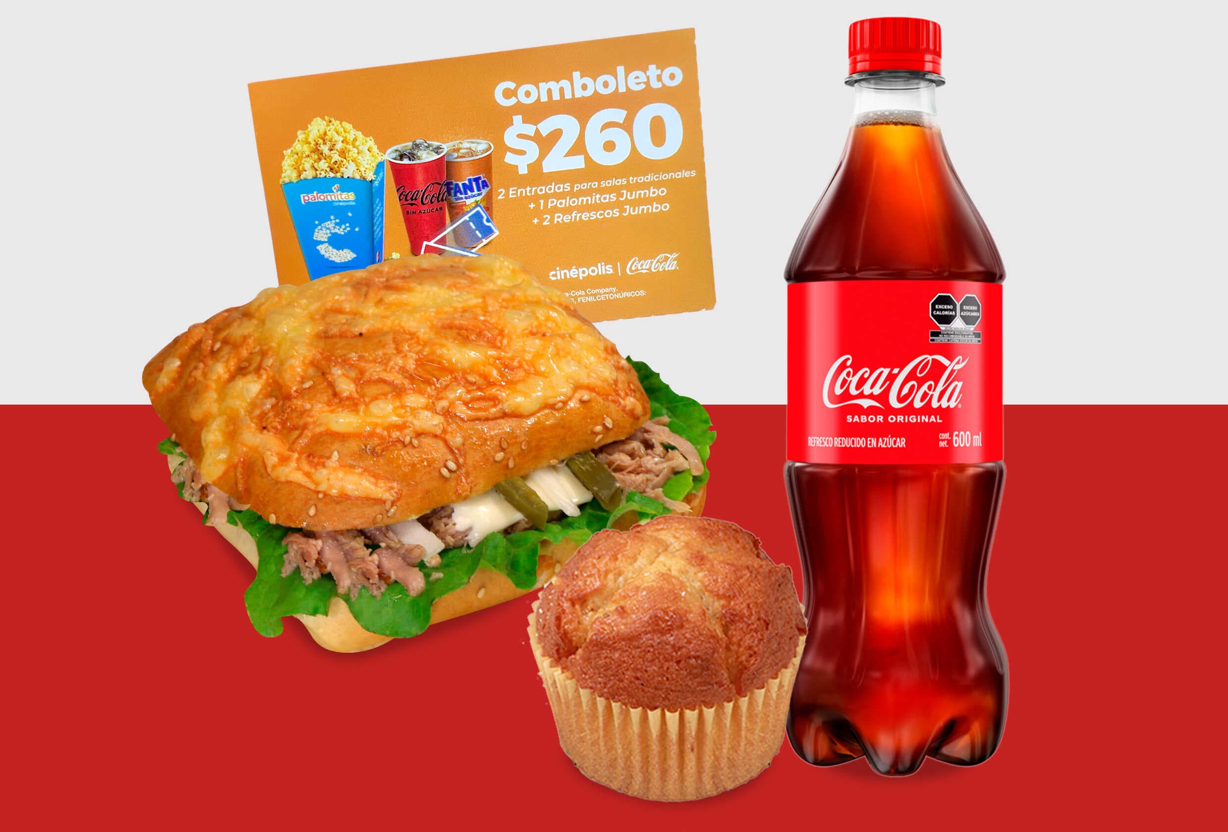 Combo Panini + Cupón cine