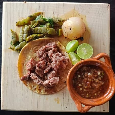Taco de Chorizo Argentino