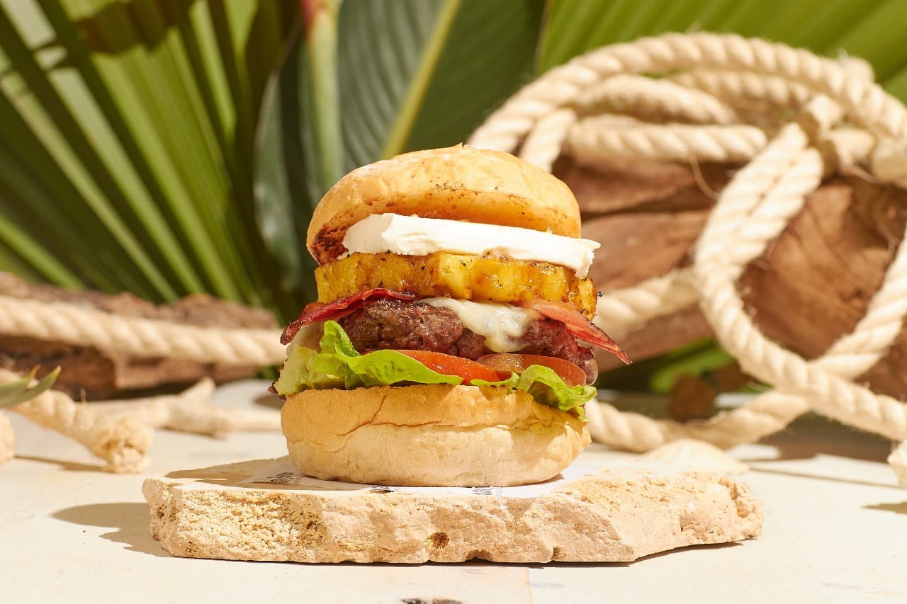 Hamburguesa Hawái en Combo